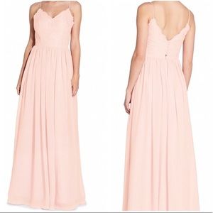 Light Pink Maxi Dress - Prom or Bridesmaid Dress